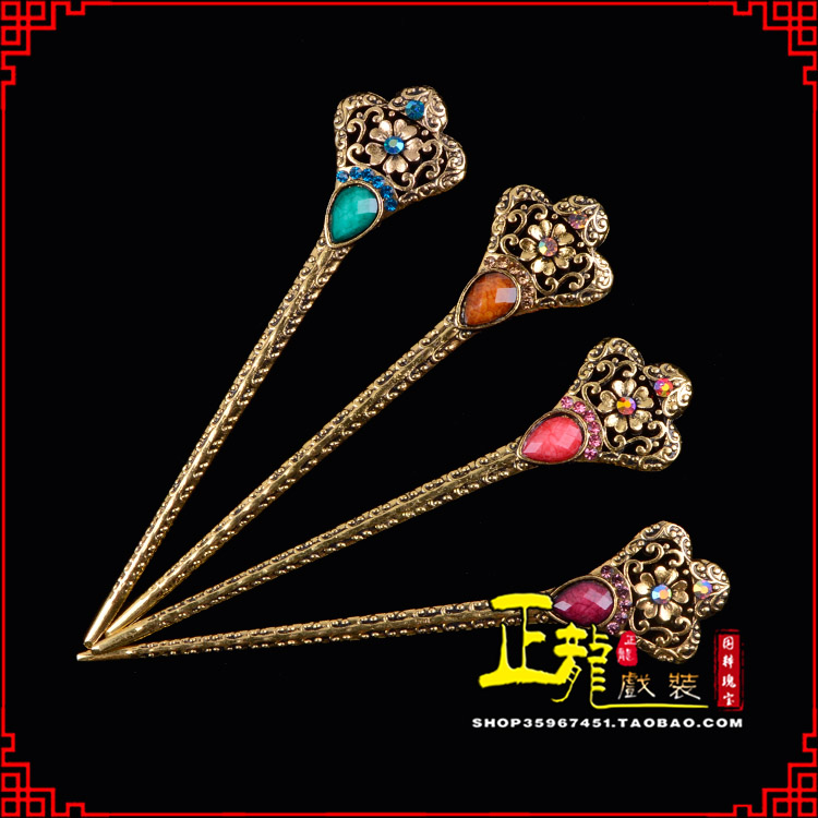 邯郸头饰老旦青衣员外夫人簪子 老旦发簪