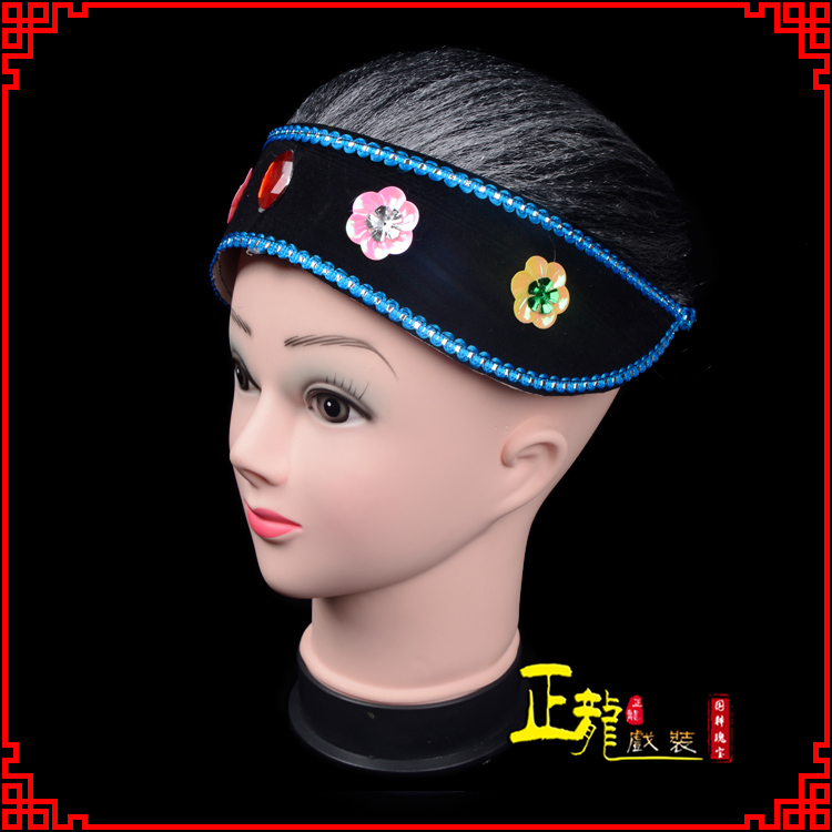 邯郸老旦媒婆穷老太婆假发套 老旦头套