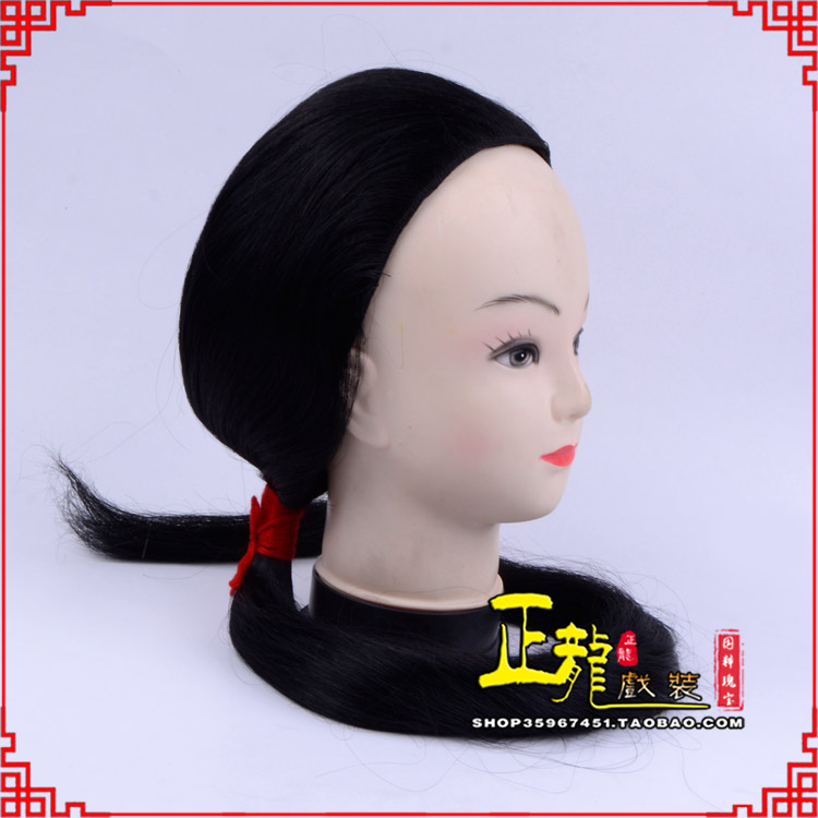 邯郸古装影视演出头套花旦假发 真发古装发