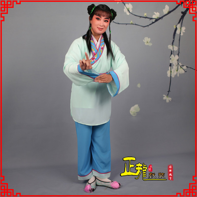 邯郸歌仔戏童生小孩影视银心四九服 书童衣