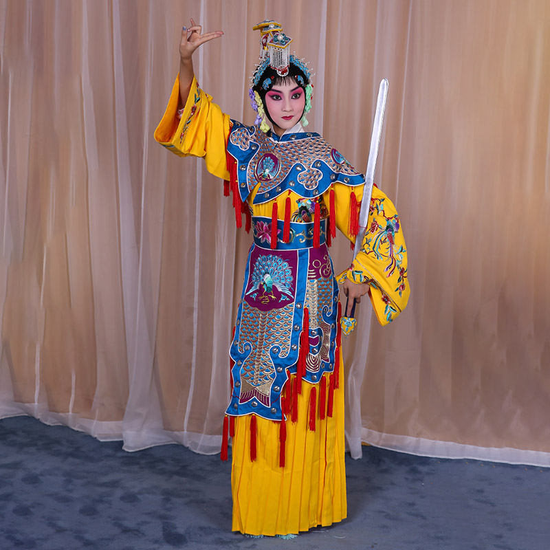 邯郸霸王别姬虞姬服 软绉别姬服