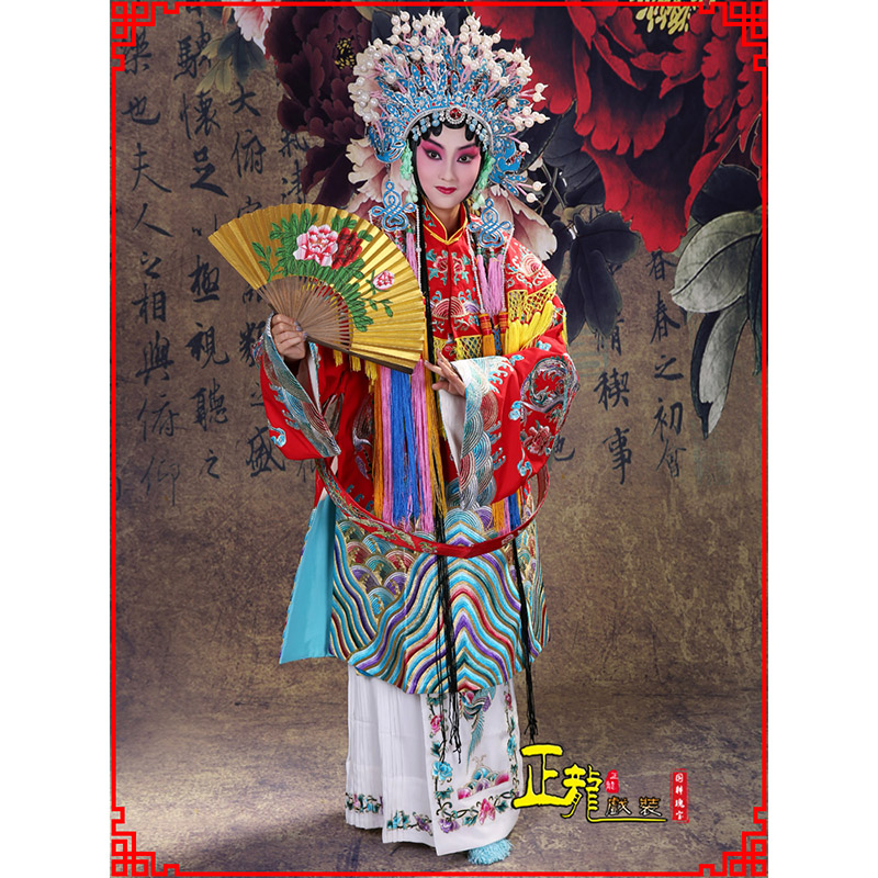 邯郸凤袍杨贵妃贵妃醉酒 软绉团凤女蟒