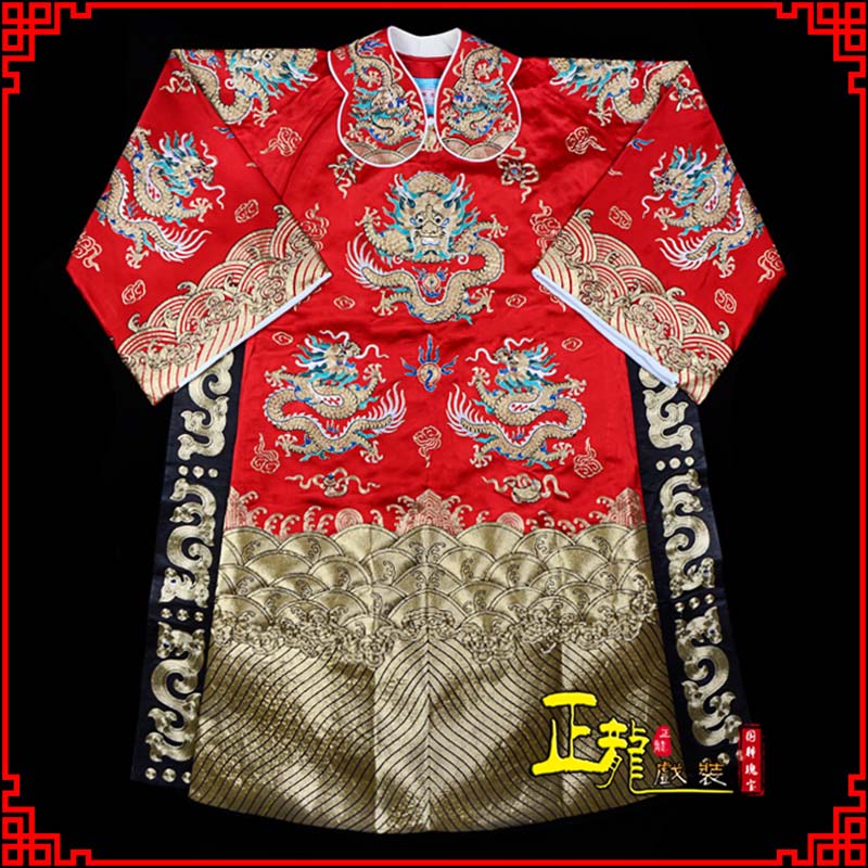 邯郸皇帝蟒袍全金八宝团龙蟒